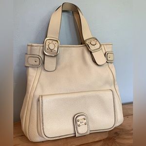 Michael Kors ivory bag